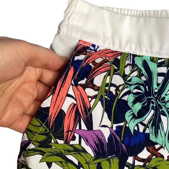 Columbia Shorts Girls Medium 10/12 Omni-Shade Sandy Shore Shorts Tropical Floral - Picture 4 of 7